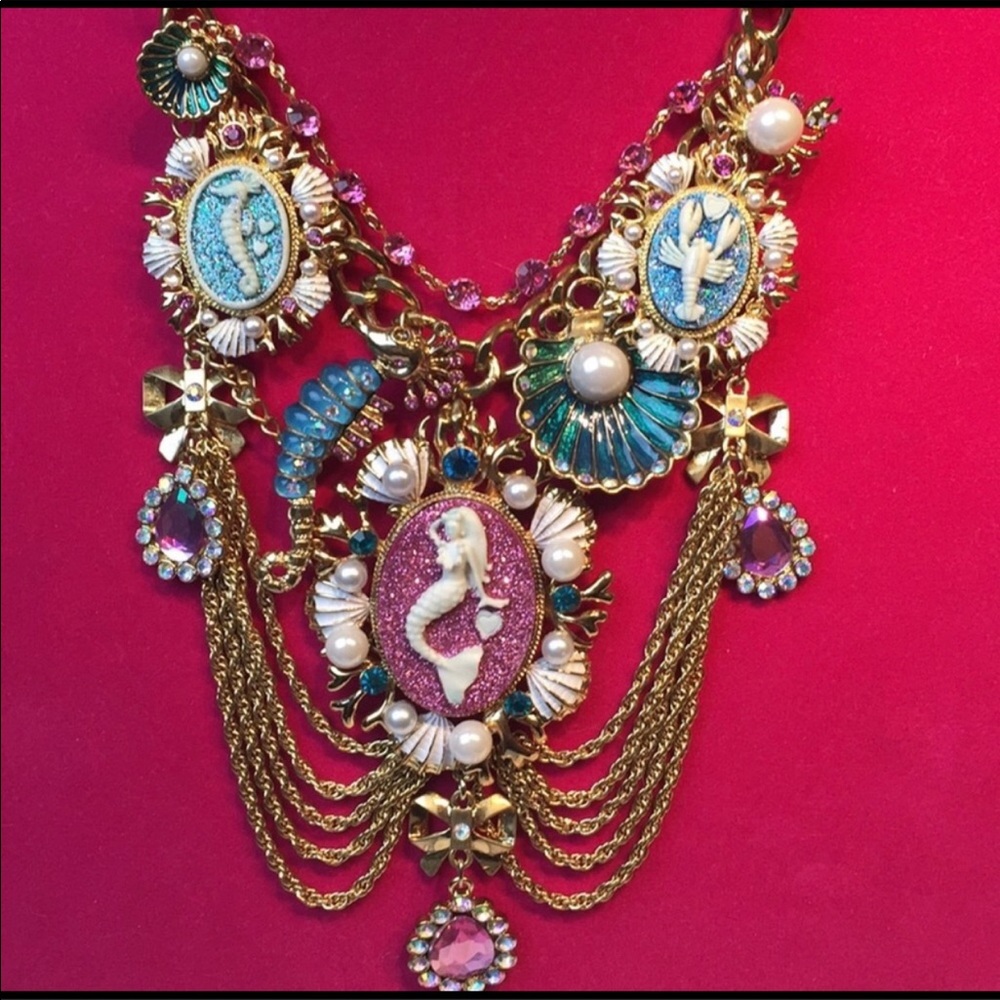 ISO: Betsey Johnson Sea Excursion Mermaid Bib Neck